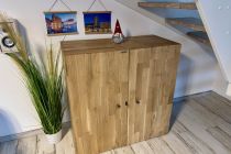 Eiche Vollholzschrank 1